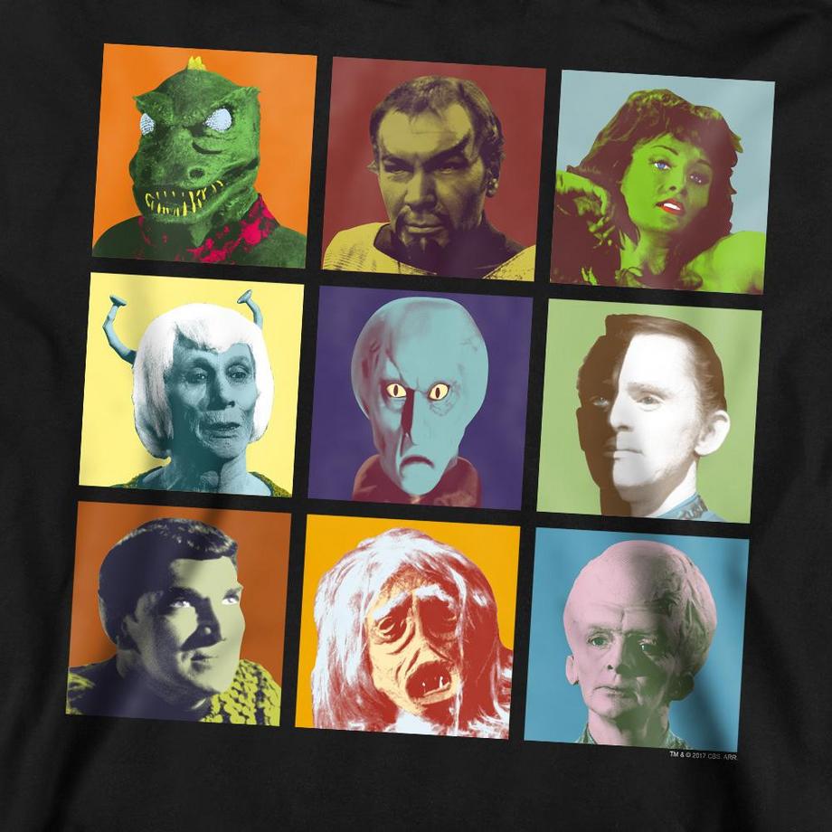 Star Trek Sweatshirt Col Rond Imprimé Graphique  