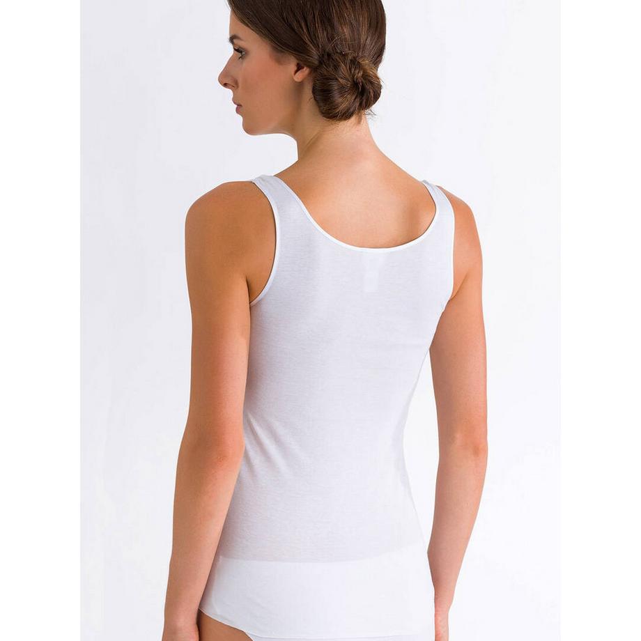 HANRO Cotton Seamless Tank Top  