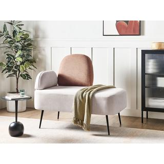 Beliani Chaise longue côté gauche en Polyester Moderne ARCEY  