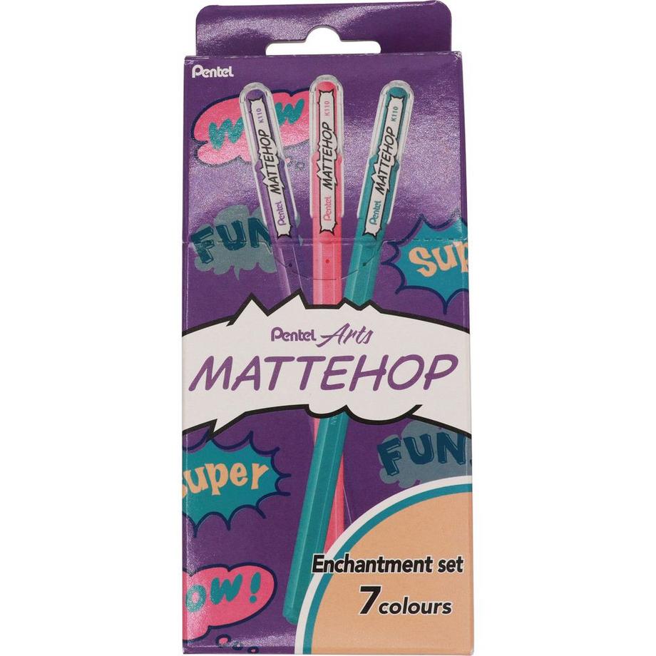 Pentel Stylo gel Mattehop Enchantment  
