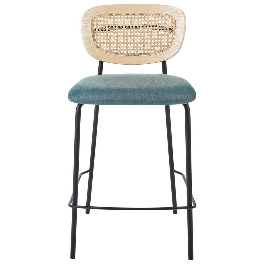 Beliani Set mit 2 Barstühlen aus Eisen Retro MAYETTA  