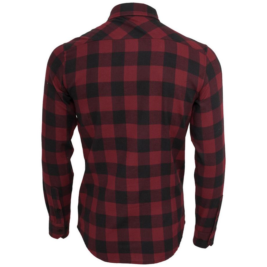 URBAN CLASSICS Basic Fane Kariertes Hemd  