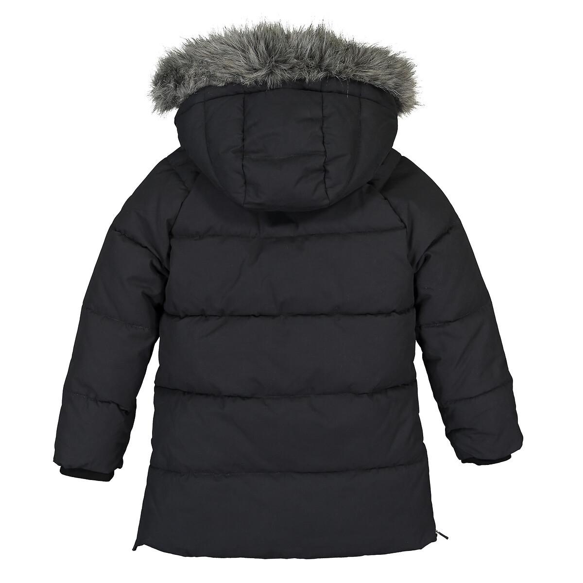 La Redoute Collections  Lange Winterjacke mit Kapuze 