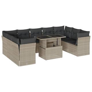 VidaXL Garten sofagarnitur poly-rattan  