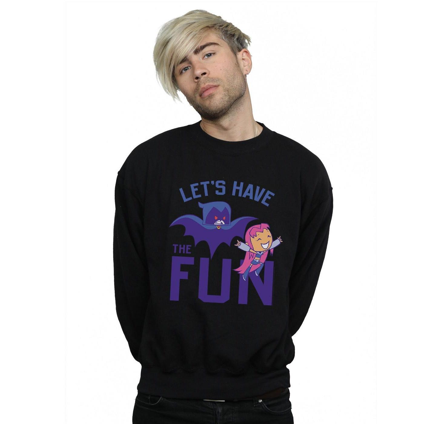 DC COMICS  Teen Titans Go Let's Have The Fun Sweatshirt 