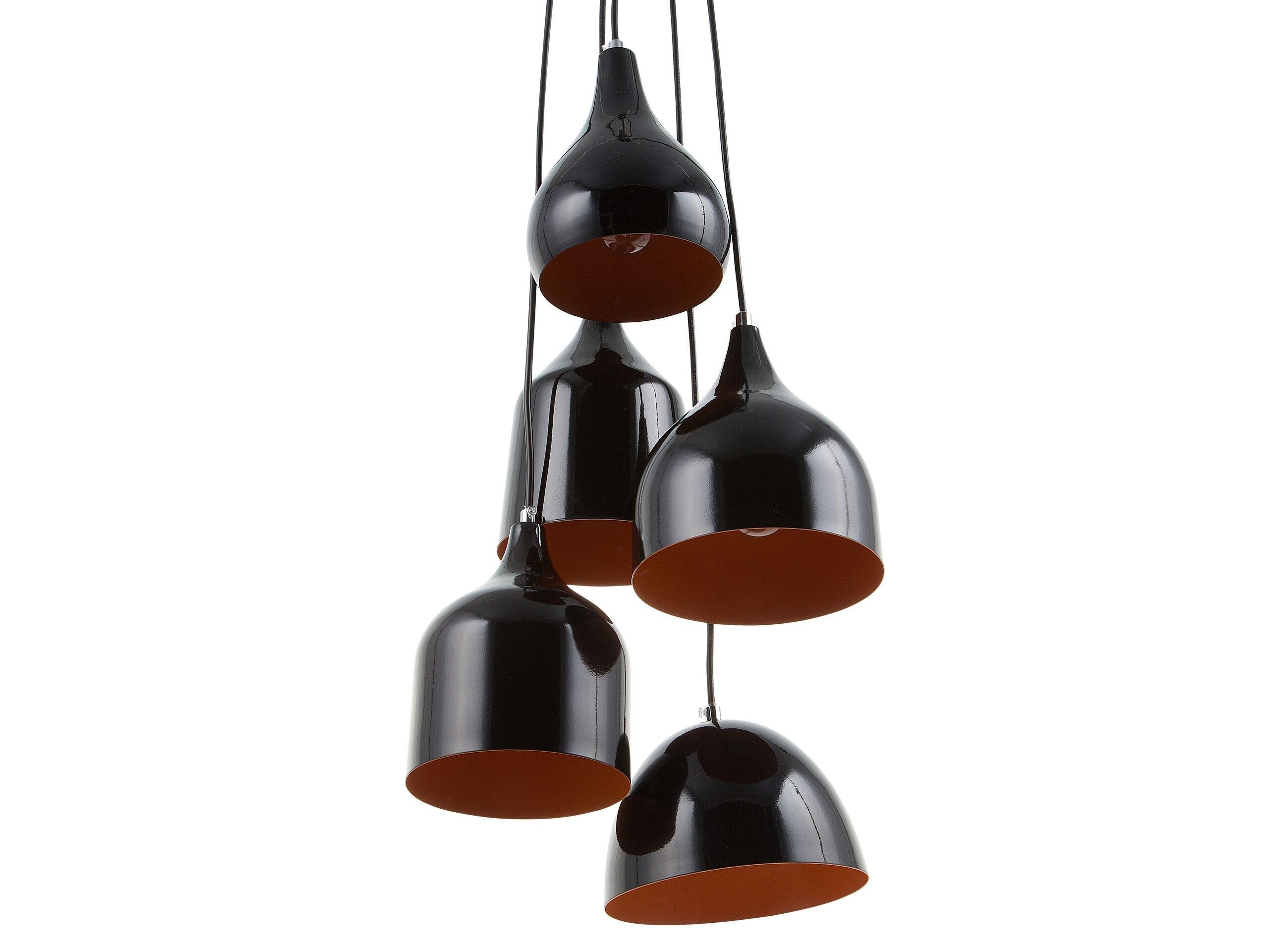 Beliani Lampe suspension en Métal Moderne SAVIO  