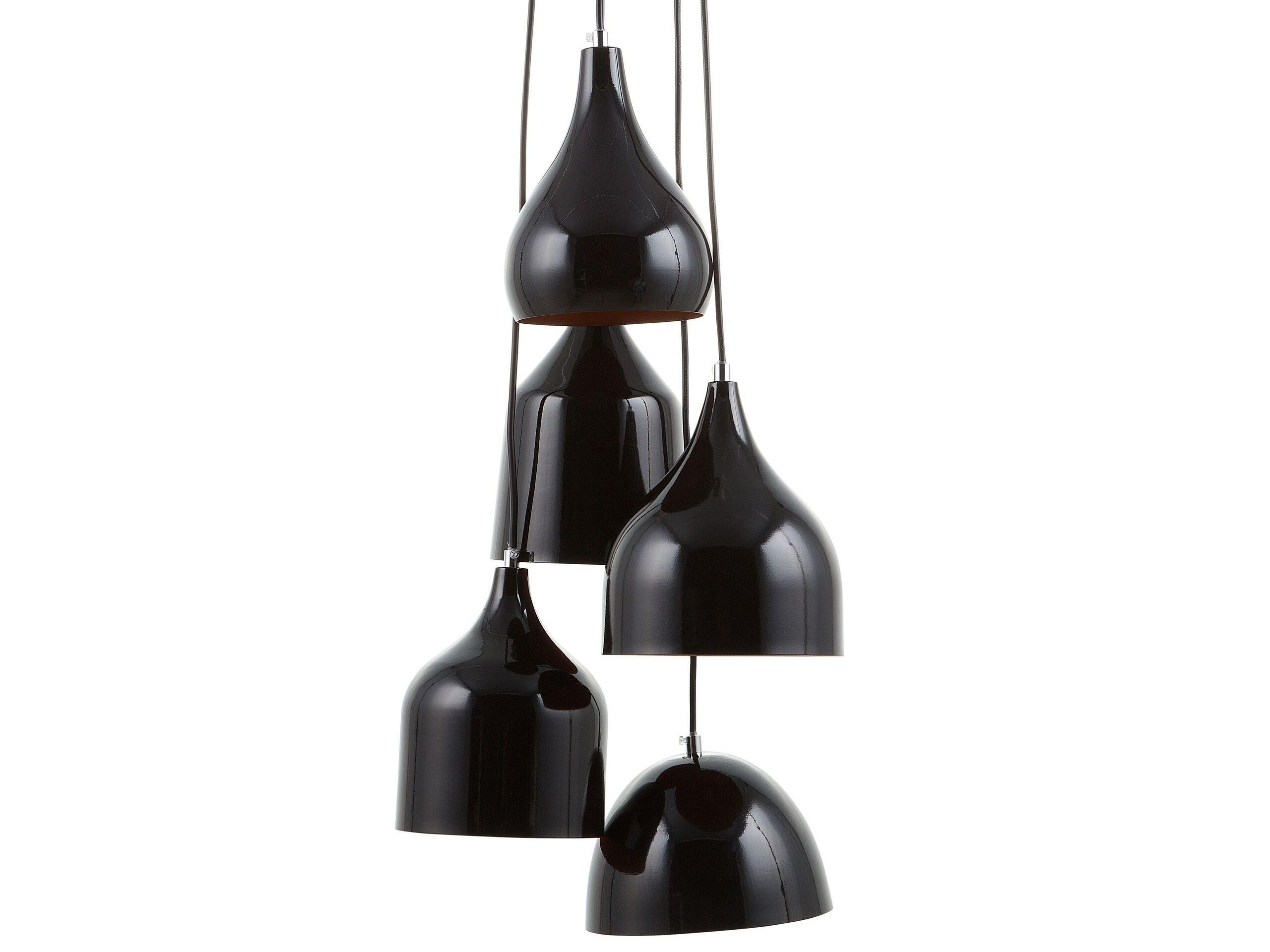 Beliani Lampe suspension en Métal Moderne SAVIO  