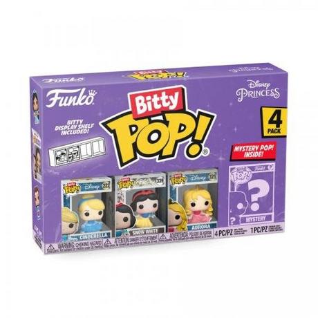 Funko  FUNKO BITTY POP! 4 Pack Disney Princess : Cenerentola 