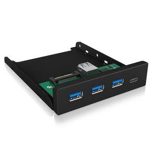 ICY Box  IB-HUB1418-i3 USB 3.2 Gen 1 (3.1 Gen 1) Type-A 5000 Mbit/s Noir 