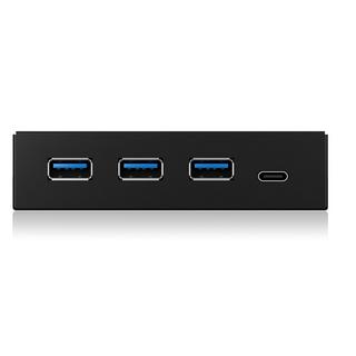 ICY Box  Front Panel IB-HUB1418-i3 USB 3.0 Type-A/Type-C Hub 3.5" 