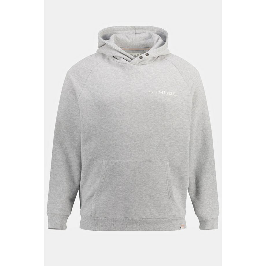Sthuge Melange Sweat Hoodie Brustprint  