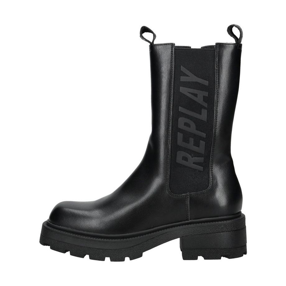 REPLAY Stivaletto Chelsea con Logo Laterale  