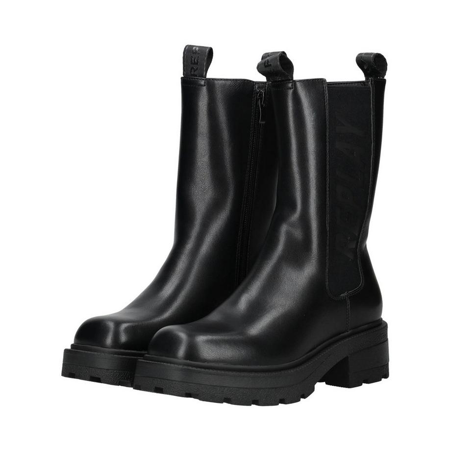 REPLAY Stivaletto Chelsea con Logo Laterale  