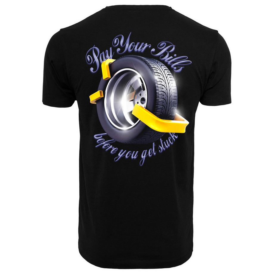 URBAN CLASSICS T-Shirt Pay Your Bills Imprimé  