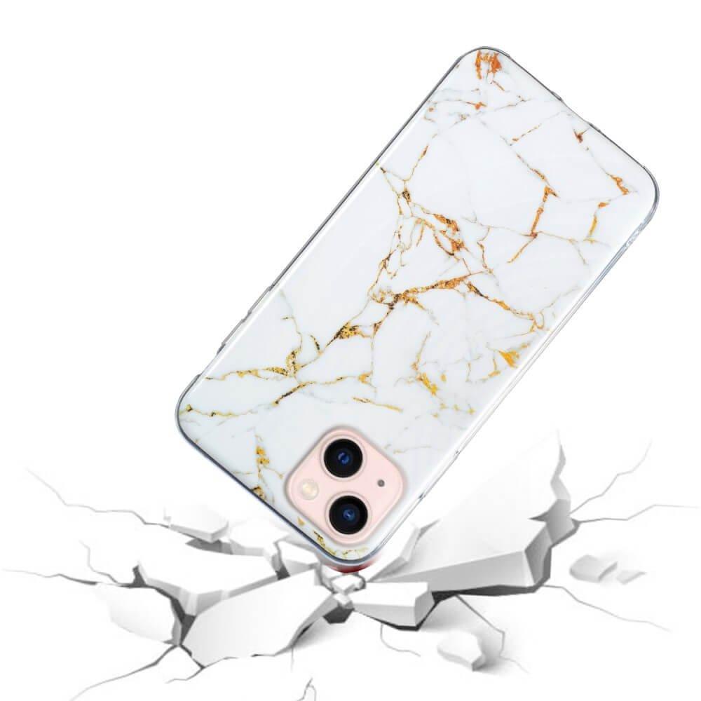 Cover-Discount  iPhone 15 Plus - Coque en silicone Marble 