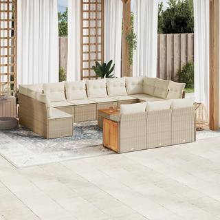 VidaXL Garten sofagarnitur poly-rattan  