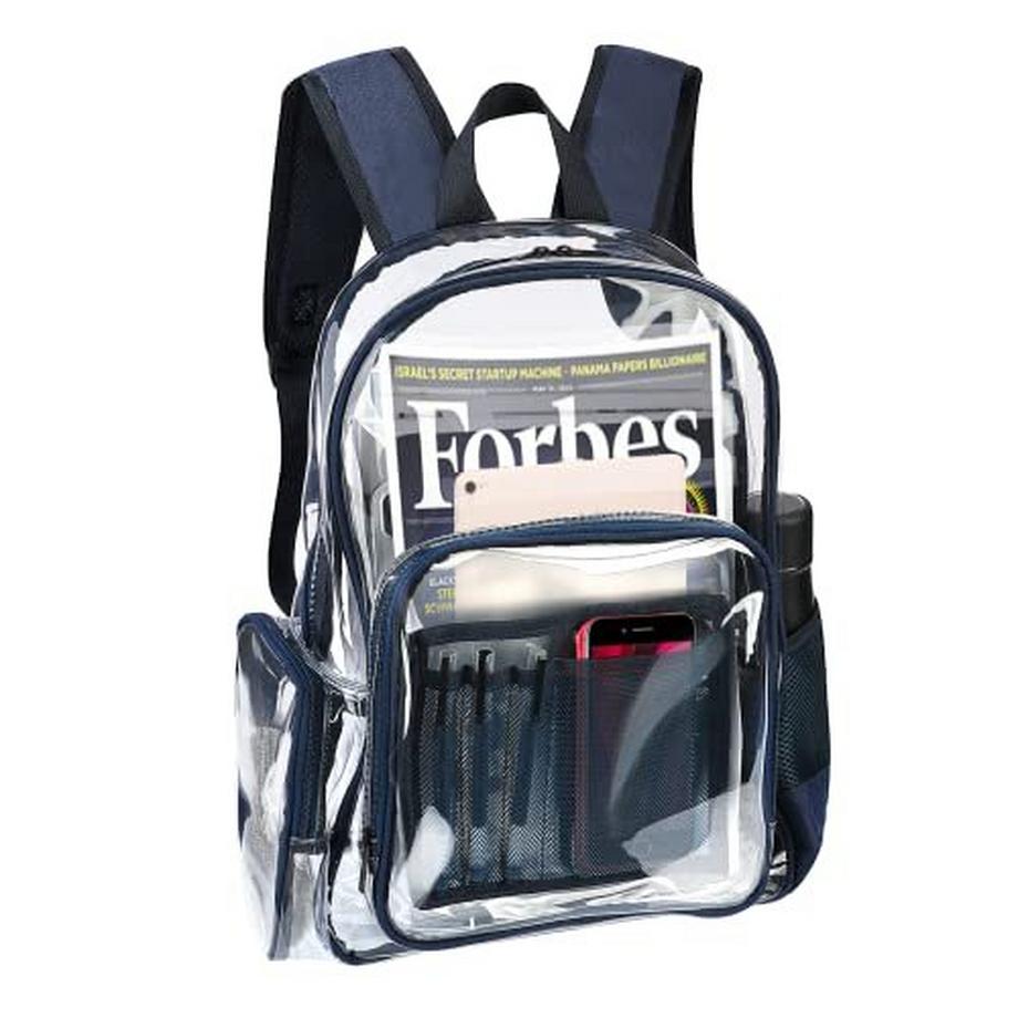 Only-bags.store Klarer Kunststoff Wasserdichter Robuster PVC Rucksack  