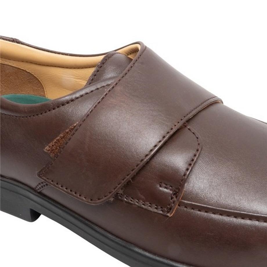 Roamers Chaussures à scratch coupe large  