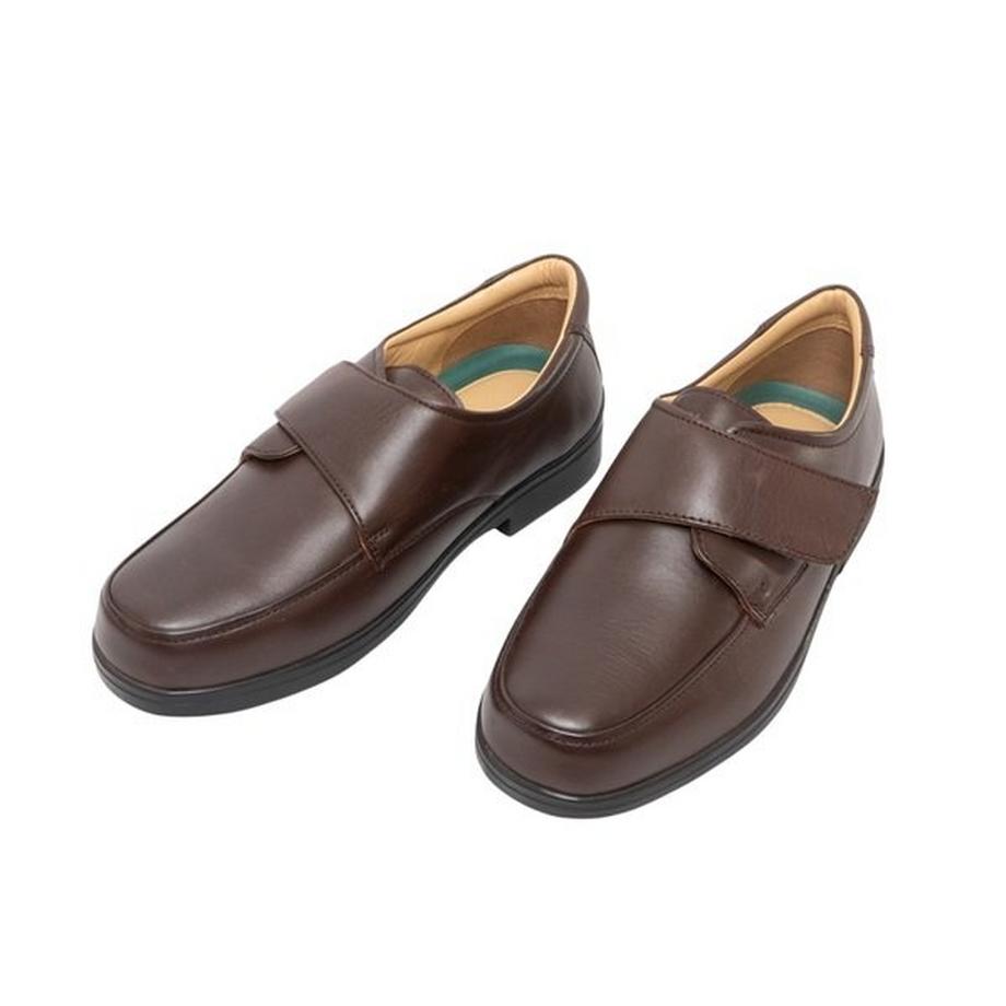 Roamers Chaussures à scratch coupe large  