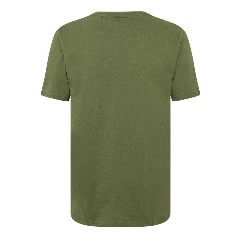 MOSCHINO  Tape T-Shirt, Gebänderte Schulter 