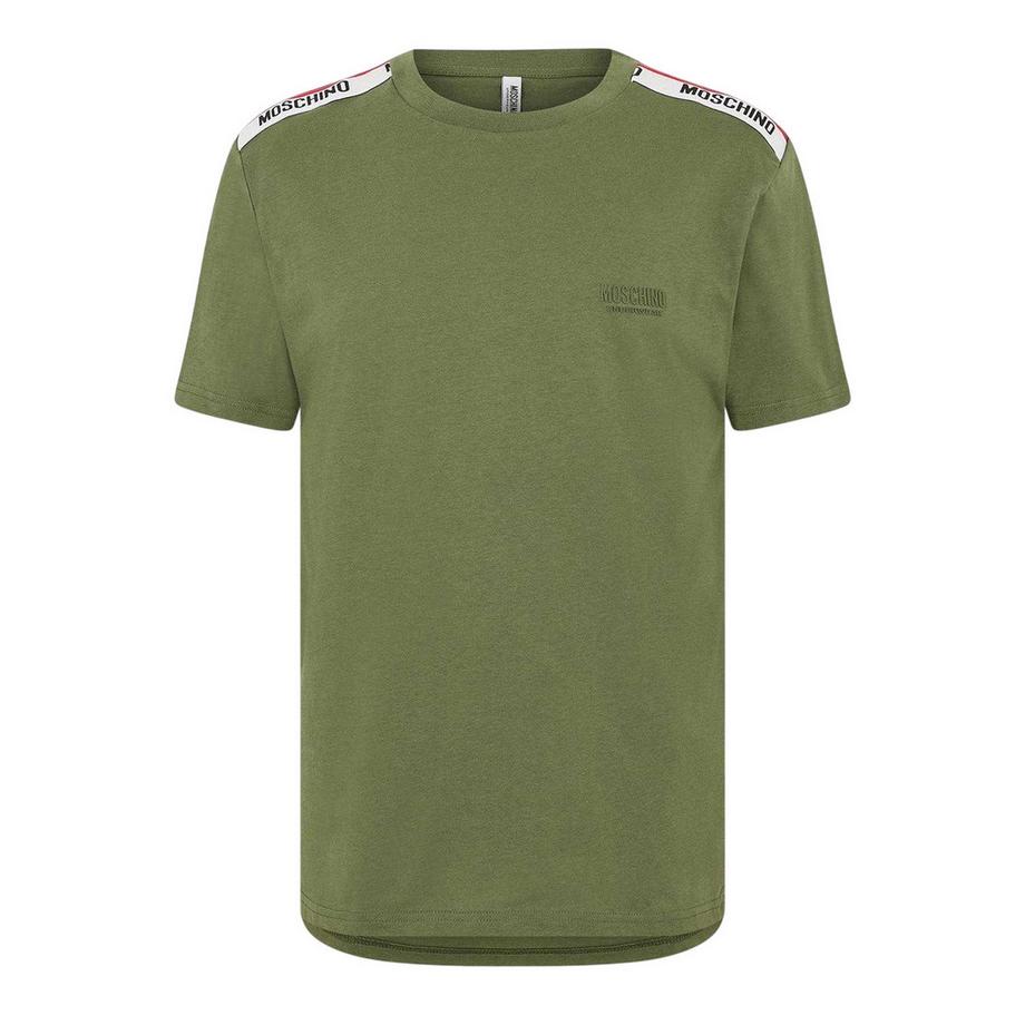 Tape T-Shirt, Gebänderte Schulter