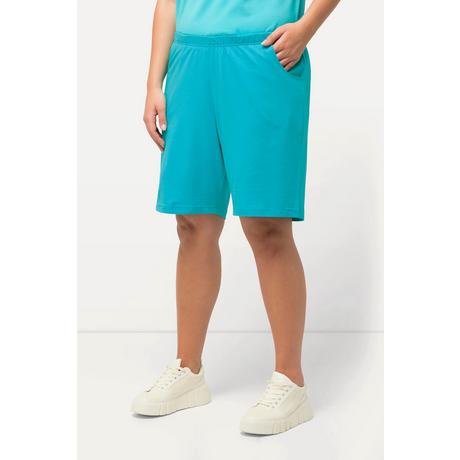 Ulla Popken  Short en jersey, poches et taille élastique 