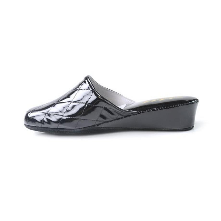 Stile Di Vita LAC-40 Quilted Wedge Mule  