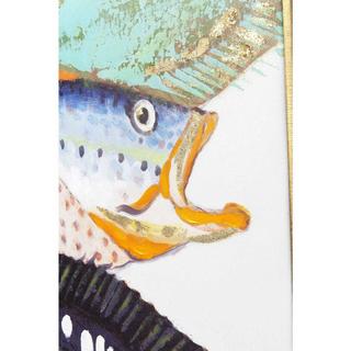 KARE Design Bild Touched Fish Meeting Two 100x70cm  