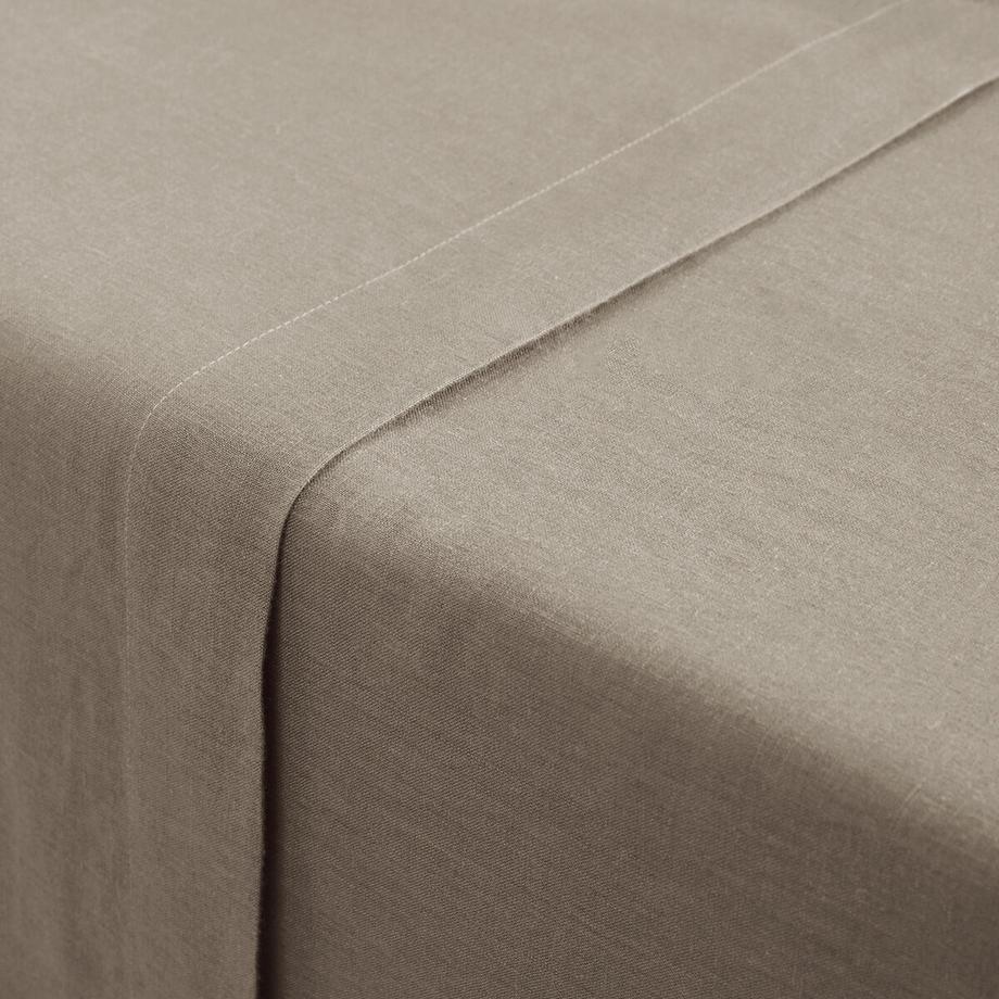 La Redoute Intérieurs Drap plat Linot en lin lavé  