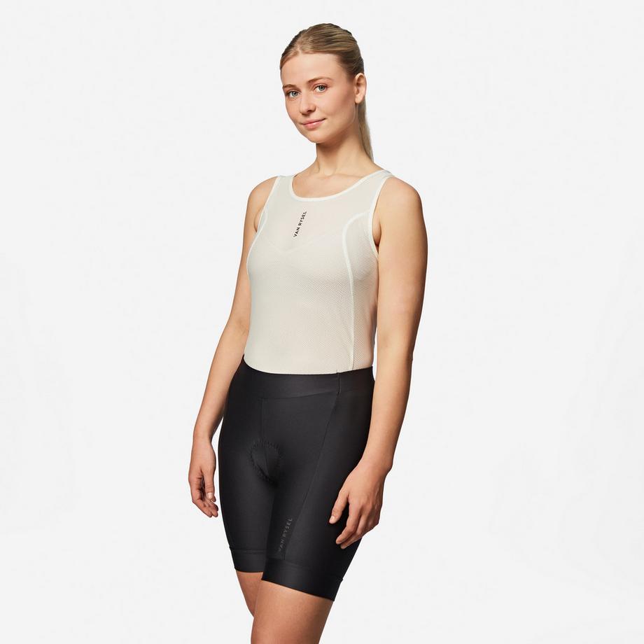 VAN RYSEL  Pantaloncini ciclismo donna poliestere 