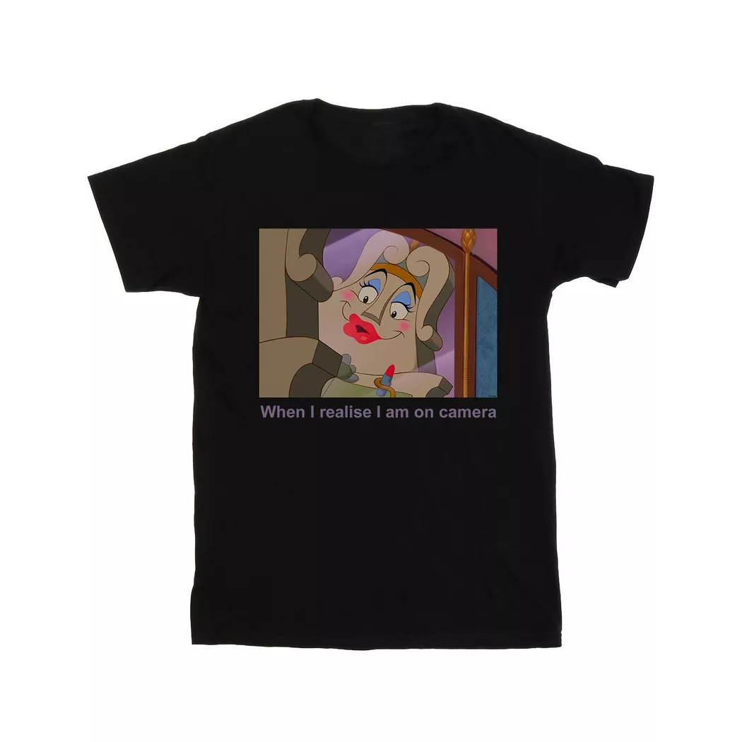 Disney - Beauty And The Beast TShirt, für Damen, Schwarz, Größe XL