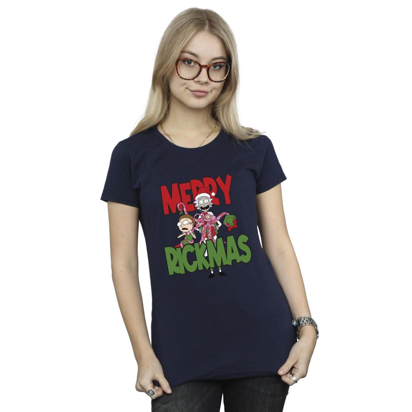 Rick And Morty T-shirt Merry Rickmas  
