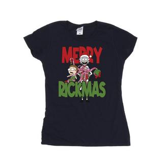 Rick And Morty  Tshirt MERRY RICKMAS 