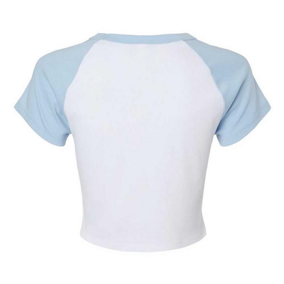 Bella + Canvas Maglietta Raglan Microfibra  