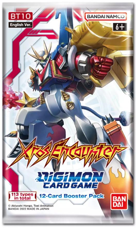 Bandai  Xros Encounter BT10 Booster - Digimon Card Game - EN 