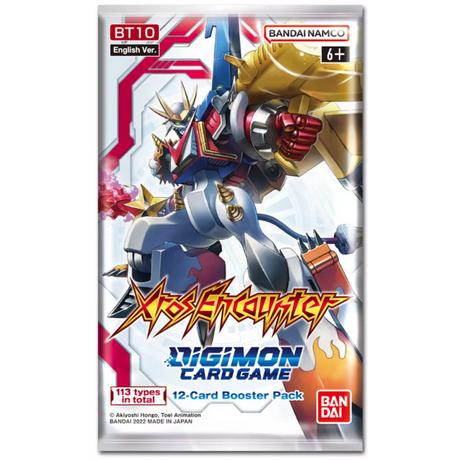 Bandai  Xros Encounter BT10 Booster - Digimon Card Game - EN 