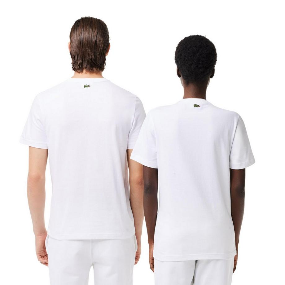 LACOSTE Regular Fit T-Shirt mit gesticktem Logo  