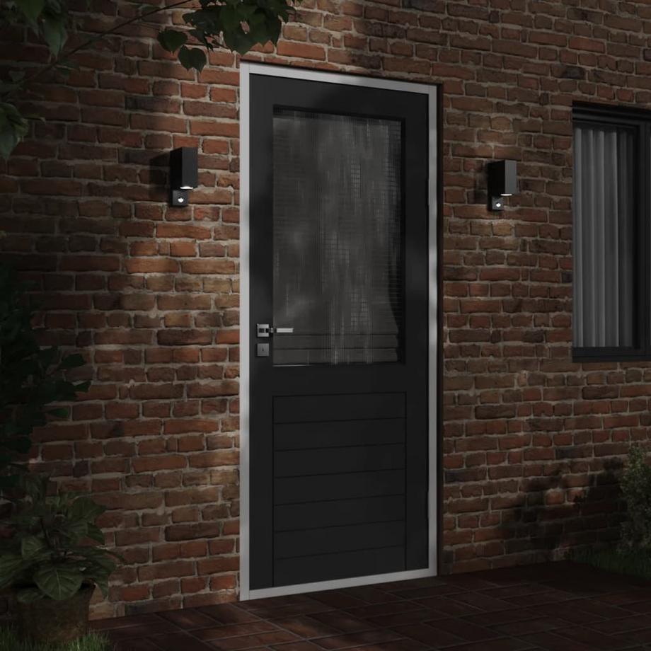 VidaXL Applique murale d'extérieur aluminium  