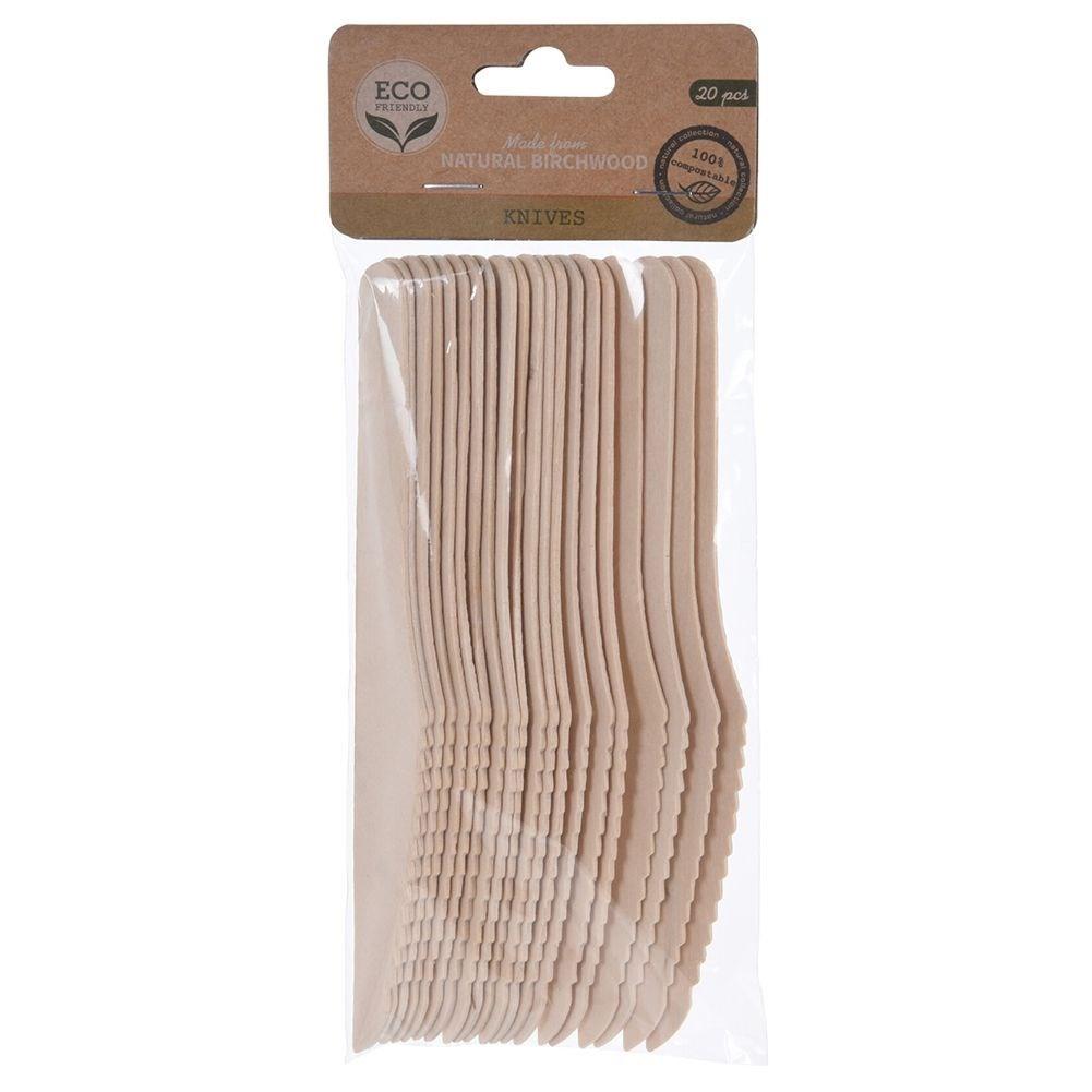 Furber Einweg-Messer 20 Stück Braun  