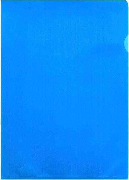 BÜROLINE BÜROLINE Sichtmappen PP A4 667302 blau, matt 10 Stück  