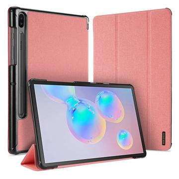Galaxy Tab S6 - Dux Ducis Domo Tri-fold Smart Case rose