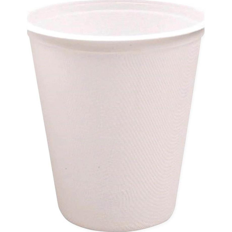 Webstar WEBSTAR Becher 2dl 401100 weiss, Bagasse 50 Stück  