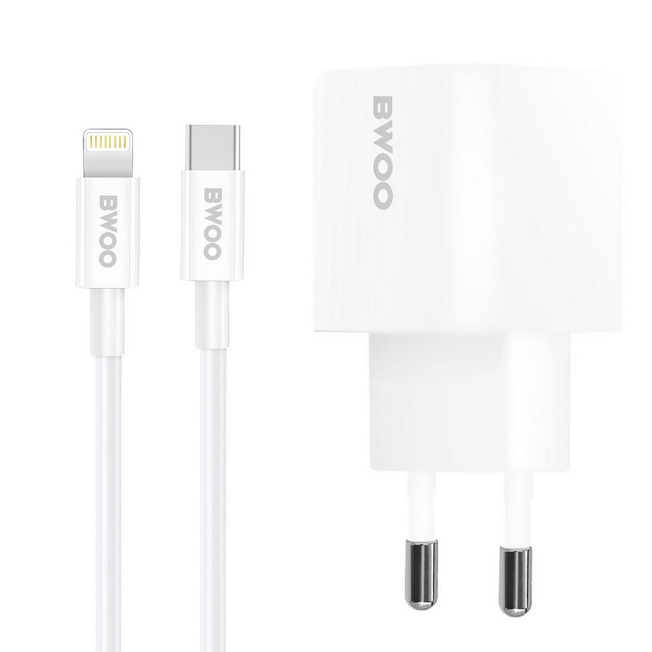 Avizar  Caricatore USB-C 20W PD con cavo Lightning 1m 