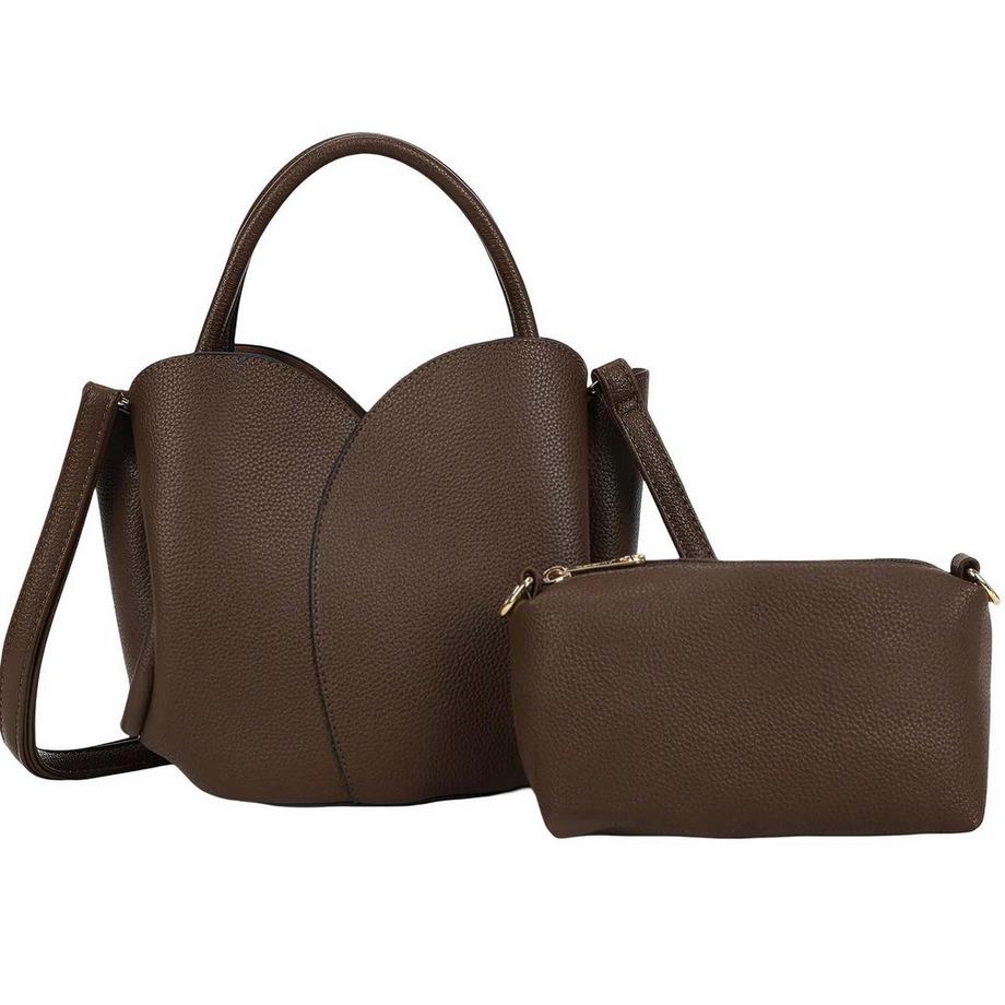 Beuteltasche mit Pochette