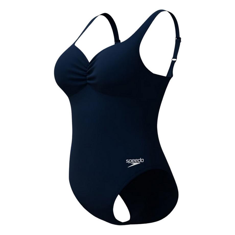 speedo  Maillot De Bain 1 Pièce Uni Col V Aquanite 