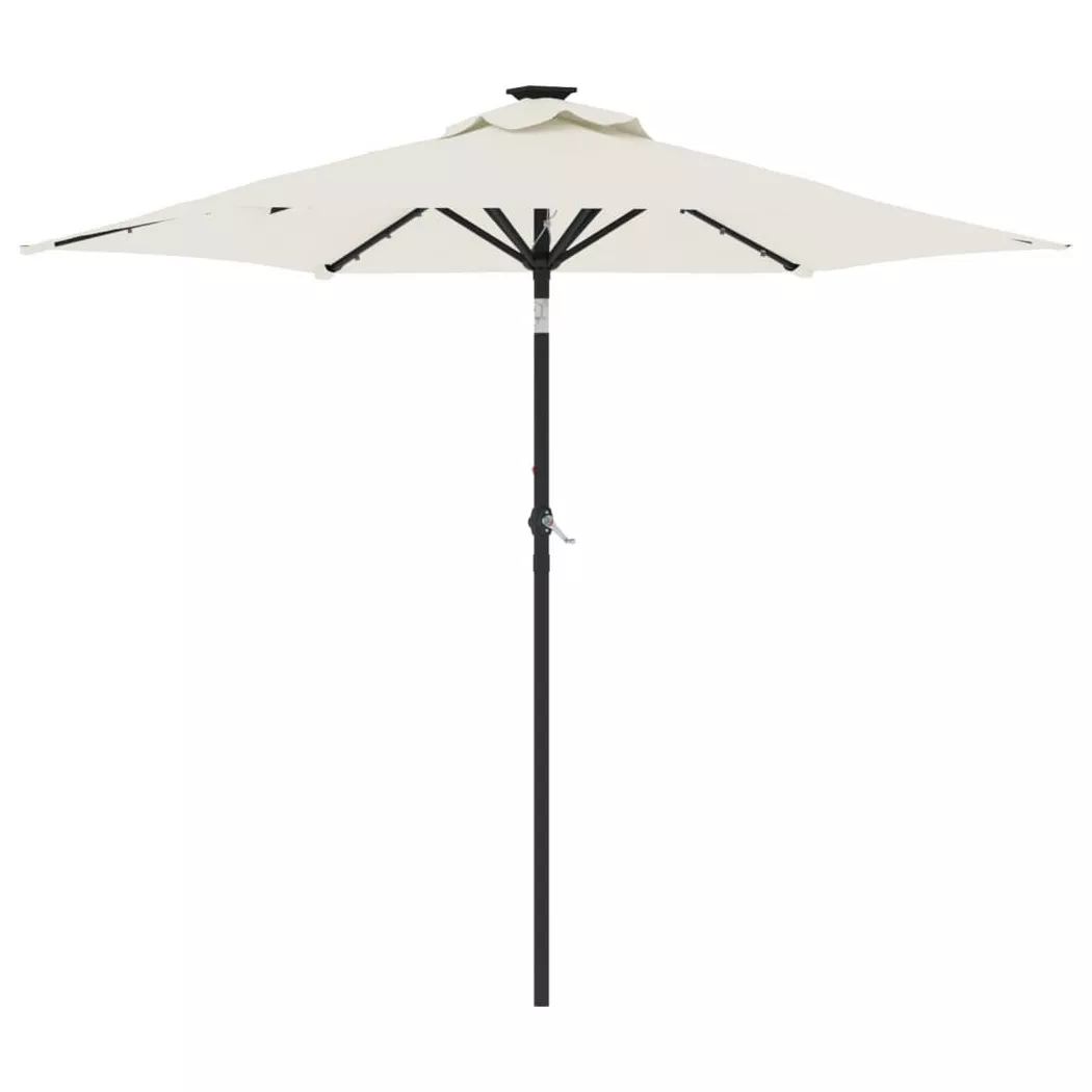 VidaXL - ombrellone da giardino, One Size, Blanco