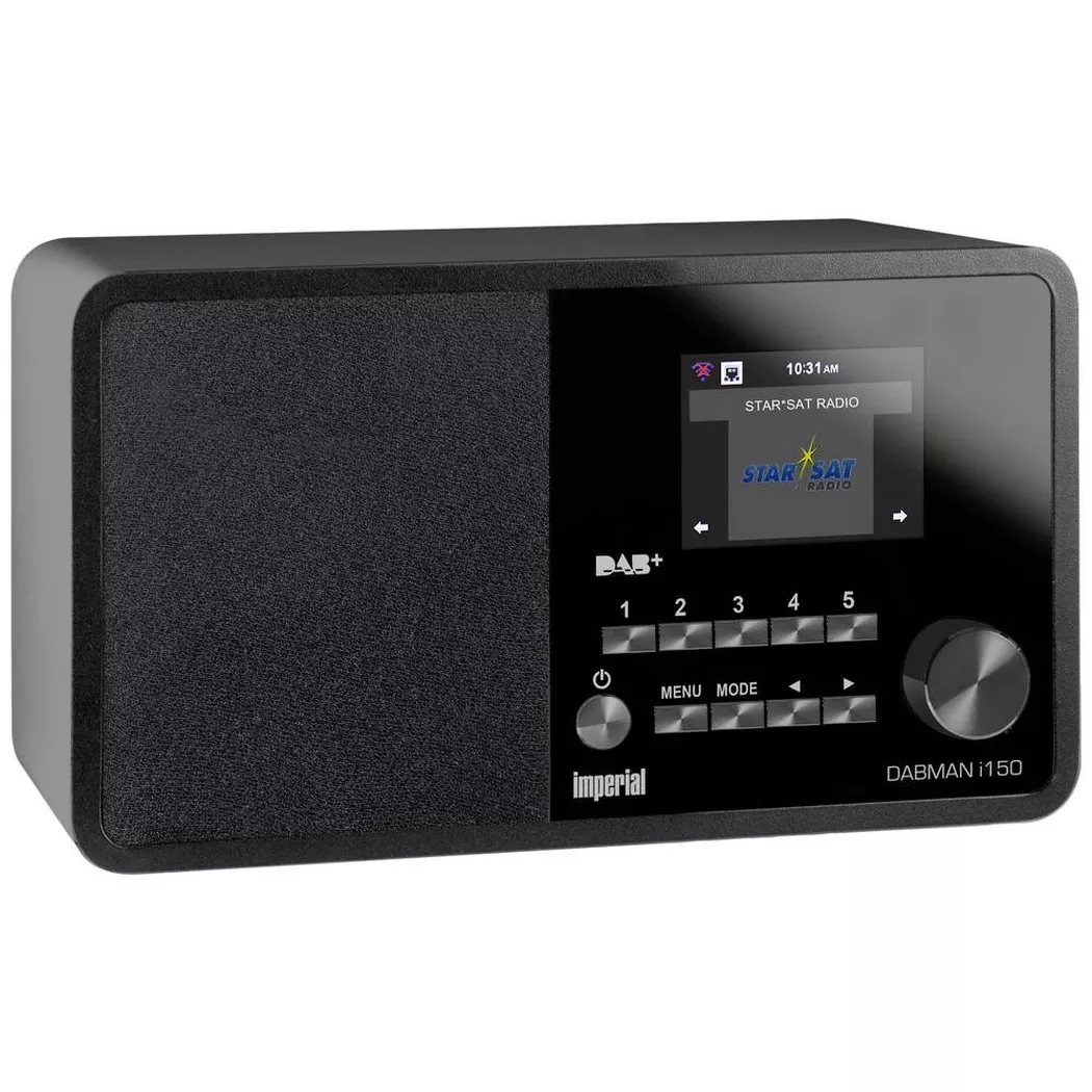 Imperial - DABMAN i150 Internet Tischradio Internet, DAB+, UKW USB, WLAN, LAN, Nero