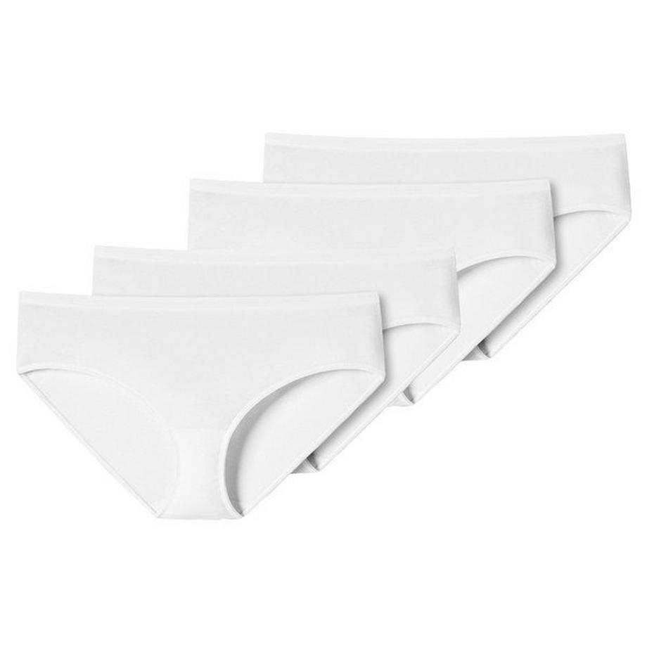Schiesser Lot de 4 Culottes Hipster Bio  