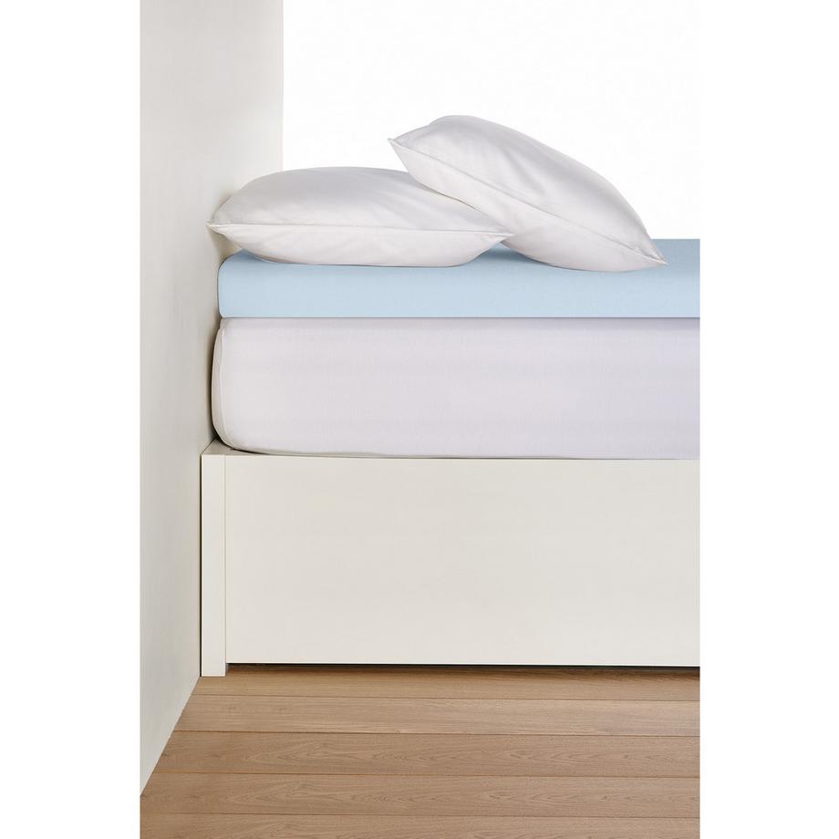 Living Home Topper Elastic Jersey Lenzuolo con Angoli  