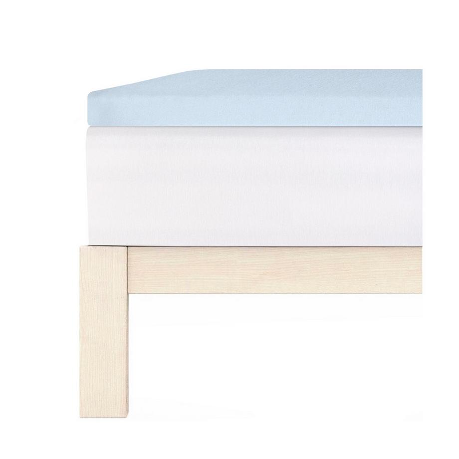 Living Home Topper Elastic Jersey Lenzuolo con Angoli  